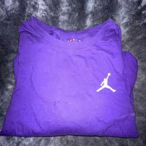 Purple Jordan Tshirt
